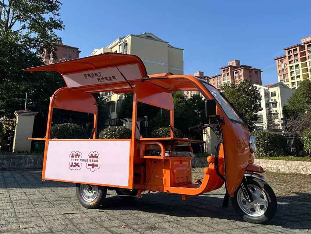 electric food tricycle